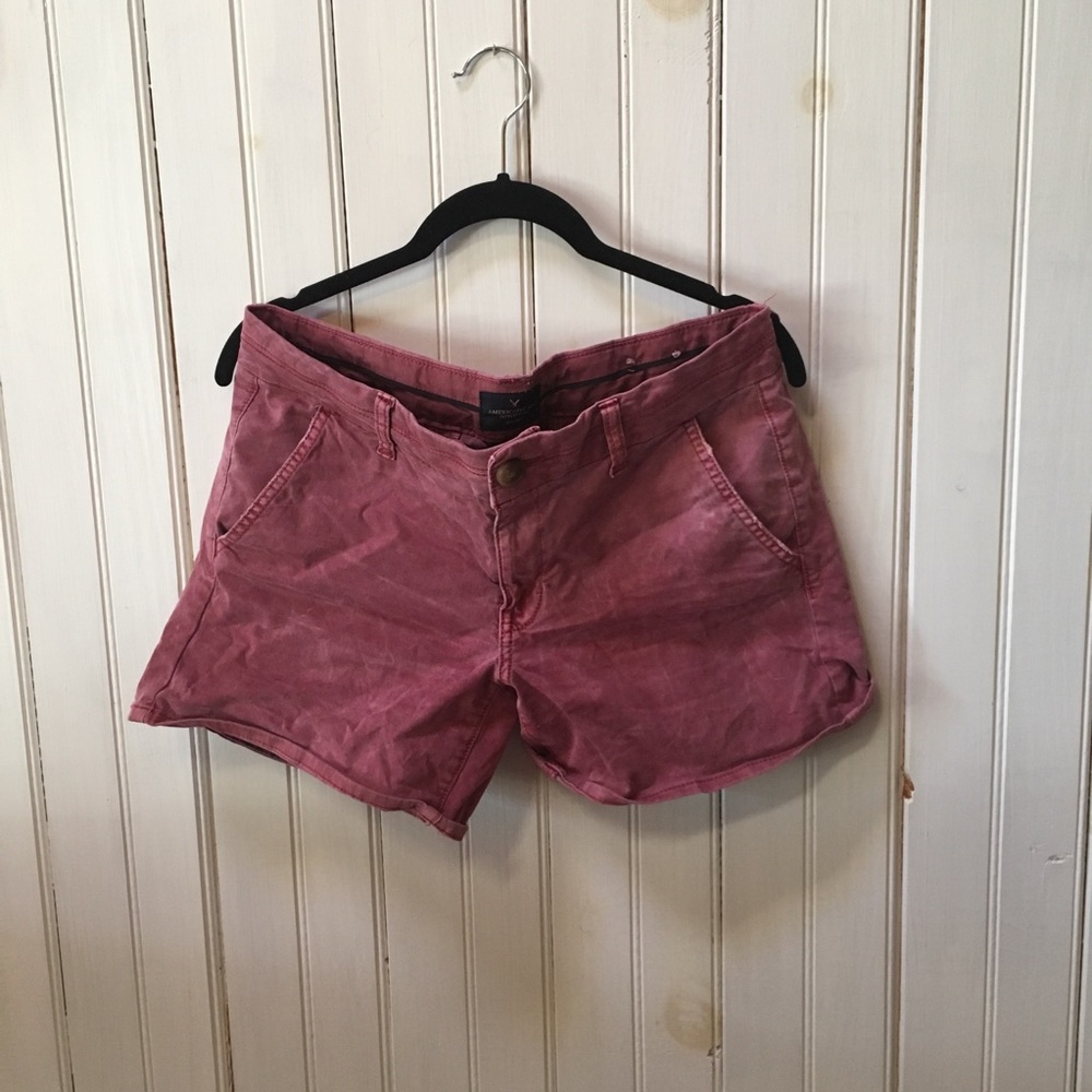 Perfect Condition American Eagle Wine Color Shorts